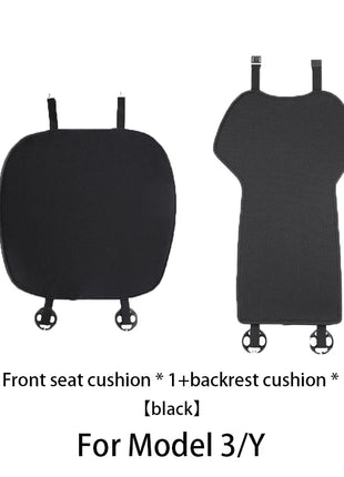 For Tesla Model Y/3 2018-2026 / Y juniper Ice silk seat cover cushion Ventilation Breathability Comfortable car seat accessories