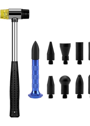 Super PDR Car Dent Hammer Repair Dings Paintless Dent Repair Tap Down Pen Hail Dent Removal Tool Kit Car Body Flattening Pen
