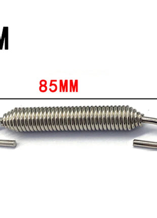 2pcs 43mm-92mm Motorcycle Exhaust Spring Hooks Stainless Steel Exhaust Front Middle Link Pipe Rotatable Muffler  Springs
