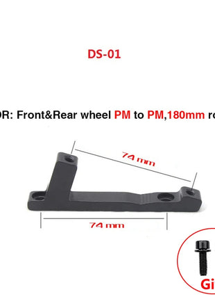 Bike Disc Brake Rotor Mount Adapter MTB Ultralight Bracket IS PM A B to PM A Bicycle Disc Brake Adaptor for 140 160 180 203mm