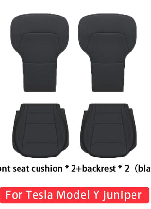 For Tesla Model Y 2025 2026 juniper Ventilation leather seat cover cushion Breathability Comfortable  seat Interior accessories