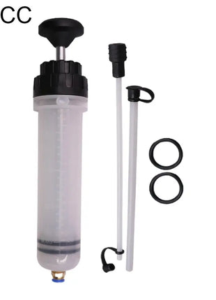 0.5L OilFluid Extractor Filling Oil Change Syringe Bottle Transfer Automotive Fuel Extraction Pump Hand Tool Oil Extractor Pump