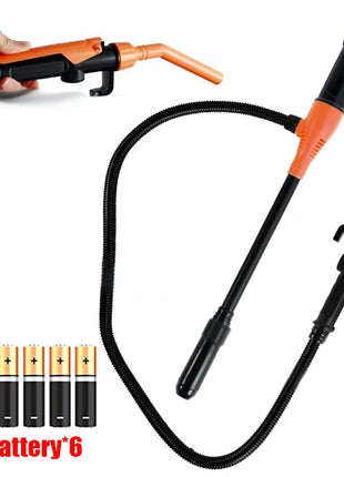 Fuel Pump Portable 12V Electric Oil/Fuel Transfer Pump Battery-Powered Liquid Siphon Pump for Cars Trucks Gas Water with Hose