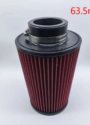 2.5 3 3.5 4 Inch Car Intake Air Filter for K＆N 14084-2 Universal High Flow Cone 102 89 76 70 63.5 60mm KN Tapered Mushroom Head