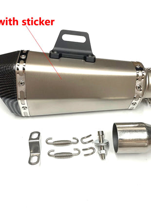 Hight Quality racing line motorcycle exhaust muffler with DB Killer for GIXXER155 XMAX125 NVX AEROX SF250 ZX25R RSV4 MT09 TMAX