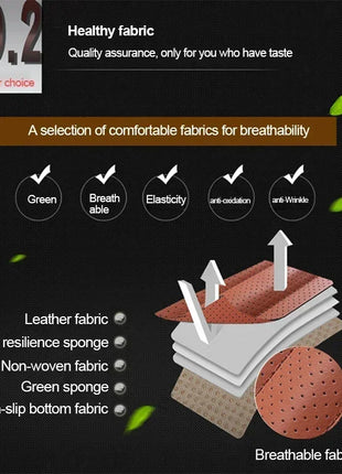 Leather Car Seat Cover Interior Auto Seats Cover Cushion Four Seasons Protector Mat Universal Seat-Cover Carpet Auto Accessories