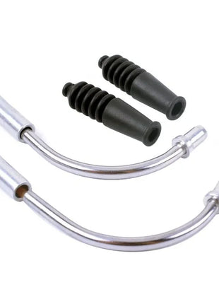 Aluminum Bicycle V Brake Noodles Bend Tube Cable Guide Rubber Head Hose Brake Bicycle Parts MTB Accessory