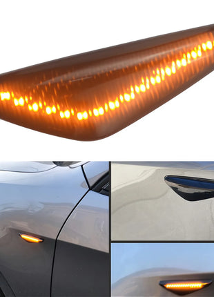 Smoked LED Side Marker Signal Lights 7171008 63137171007 Car Accessories For BMW X3 F25 X5 E70 X6 E71 E72 Hybrid