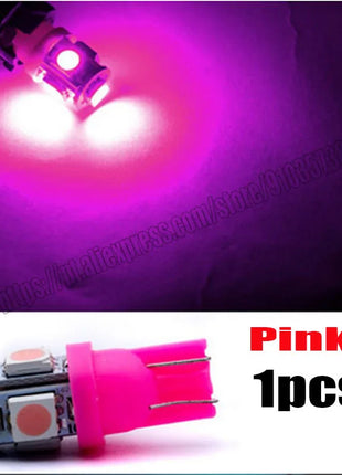 https://ae01.alicdn.com/kf/H4a3343e3d5514a29818dfec5ee9926b4n/T10-5-SMD-LED-pink-Car-Lights-Bulb-mfd-by-Newest-chipset-technology.jpg
