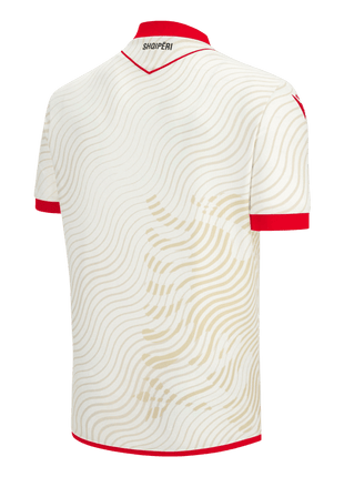 Albania Away Soccer Jersey World Cup 2026 – Off-White Albania Football Shirt