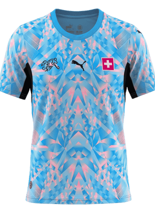 Switzerland Goalkeeper Soccer Jersey World Cup 2026 Blue