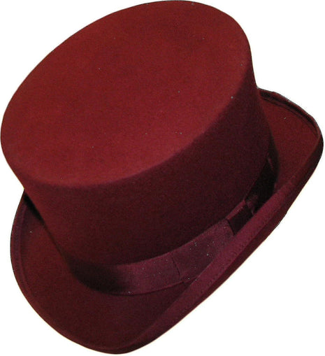 Hand Made Wool Top Hat Satin Lined Small To Xxl
