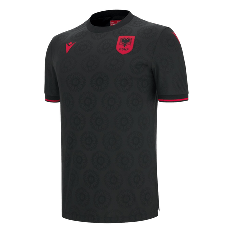 Albania Third Soccer Jersey World Cup 2026 – Black Albania Football Shirt