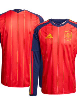 Spain Home Long Sleeve Jersey World Cup 2026