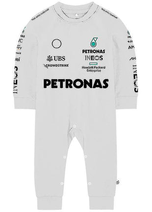 2023 F1 New Season Sport Baby Jumpsuit Spring Autumn Black Babies B...