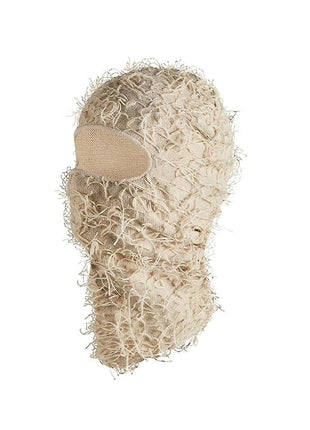 Distressed Balaclava Full Face Ski Mask Cool Knitted Balaclava Wind...