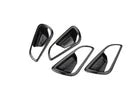 Carbon Fiber 4PCS Handle Frame Trim Inner Door For Ford Focus ST RS 2012-2014