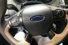 3PCS Cover Trim Carbon Fiber Steering Wheel Button Fit For Ford Focus 2012-2014