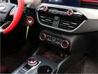 Cover Trim Start Button Aluminum Red Ignition Switch For Ford Focus ST RS 19-20