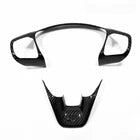 ABS Steering wheel strip For Ford Focus ST RS 2019-2020 cover trim carbon fiber