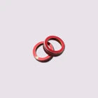 Car Volume Switch Button Cover Ring For Ford Focus ST RS 2019-2020 Aluminum Red