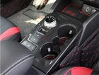 Panel Trim Carbon Fiber Central Console Gear Shift Fit for Ford Focus 2019-2020