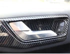 Fit for Ford Focus 2019-2020 Carbon Fiber 4pcs Inner Door Bowl Cover Decoration