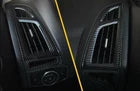 Fit For Ford Focus 2PCS Console L&R Air Outlet Vent Trim Carbon Fiber 2012-2018