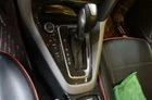 Central Console 2015-2018 For Ford Focus AT Carbon Fiber Gear Shift Panel Trim