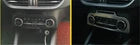 Titanium For 2019-2020 Ford Focus ST RS Silver cover trim console AC knob frame