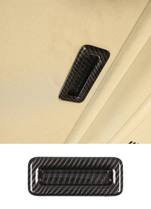 Carbon Abs Car Skylight Handle Trim For Bmw 1 3 Series E81 2007-11 E90 2005-2012
