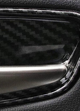 Interior Door Handle Bowl Cover Trim For Lexus UX200 250h 2019-2023 Carbon Fiber