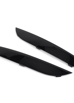 For Bmw 7 Series F01 F02 F03 F04 Glossy Black Front Bumper Grille Molding Trim