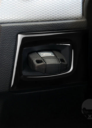 Black Car Key Hole Ignition Switch Button Trim For Bmw 3 Series E90/92 05-12 Rhd