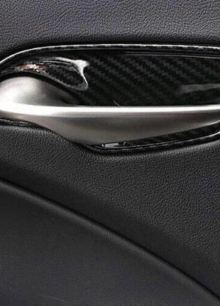 Interior Door Handle Bowl Cover Trim For Lexus UX200 250h 2019-2023 Carbon Fiber