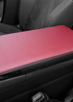 Central Console Storage Box Cover Trim For Lexus NX250 350 2022-2023 Red Leather