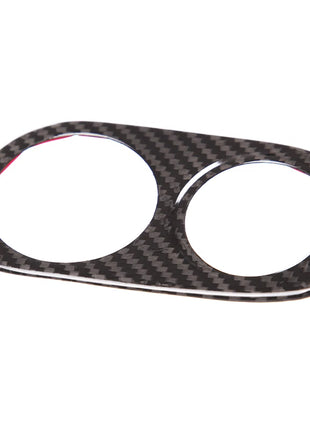 Real Carbon Fiber Innerr Headlight Switch Button Cover For Ferrari 458 2011-2016