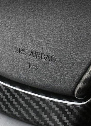 Steering Wheel Decor Cover Trim 3PCS For Lexus UX200 250h 2019-2023 Carbon Fiber