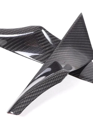Real Carbon Fiber Interior Door Handle Panel Trim Cover For BMW 5 Series 2024
