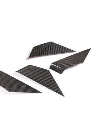 Real Carbon Fiber Inner Door Panel Cover Trim For BMW X5 X6 X7 G05 G07 2019-2021