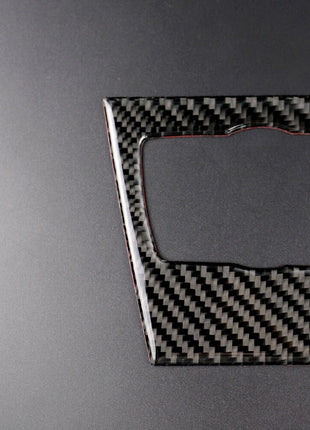 For Bmw E90 3 Series 2005-12carbon Fiber Air Conditioning Cd Control Panel Cover