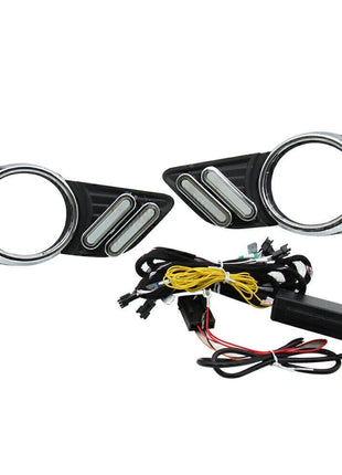For Toyota Sienna 2011-2014 Drl Daytime Running Driving Led Light Triple Color