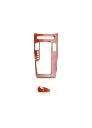 Fit For Buick Lacrosse 09-12 Peach Wood Inner Gear Shift Panel Decor Cover Trim