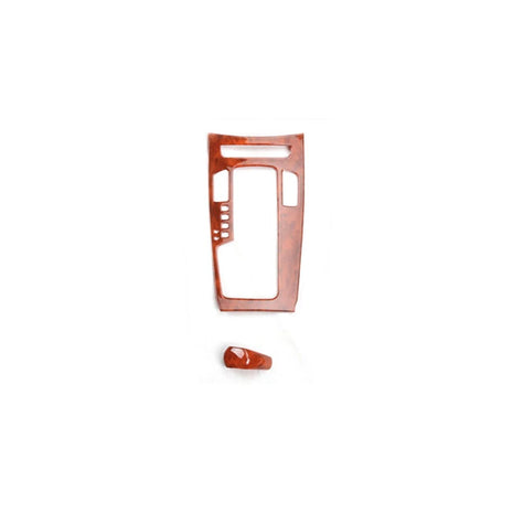 Fit For Buick Lacrosse 09-12 Peach Wood Inner Gear Shift Panel Decor Cover Trim