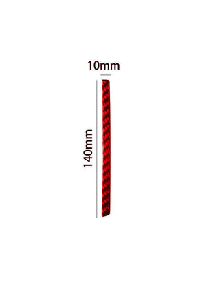 Red Carbon Fiber Storage Boxes Left Side Cover Trim For Nissan Altima 2019-2022