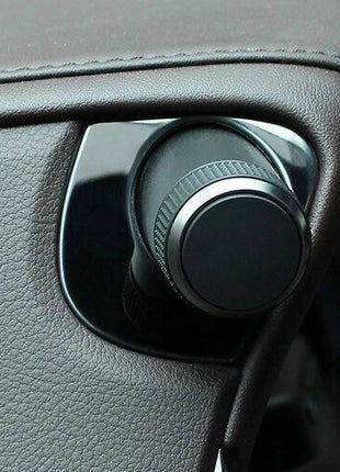Console Driving Mode Button Ring For Lexus ES250 300h 350 2019-2023 Black Steel