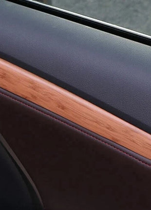Interior Door Panel Cover Trim Strip For Lexus RX350 450h 2020-2023 Wood Grain