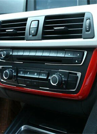Red Abs Central Control Cd Trim For Bmw 3 /4 Series F30/34 3gt M3 M4 F82 2013-19