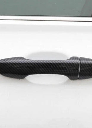 For Volkswagen Jetta Mk7 19-21 Carbon Fiber Style Exterior Side Door Handle Trim