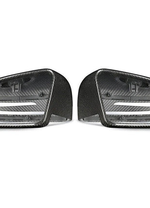 For Benz W204 W212 W176 W117 W246 Replacement 2PCS Carbon Fiber Mirror Cover
